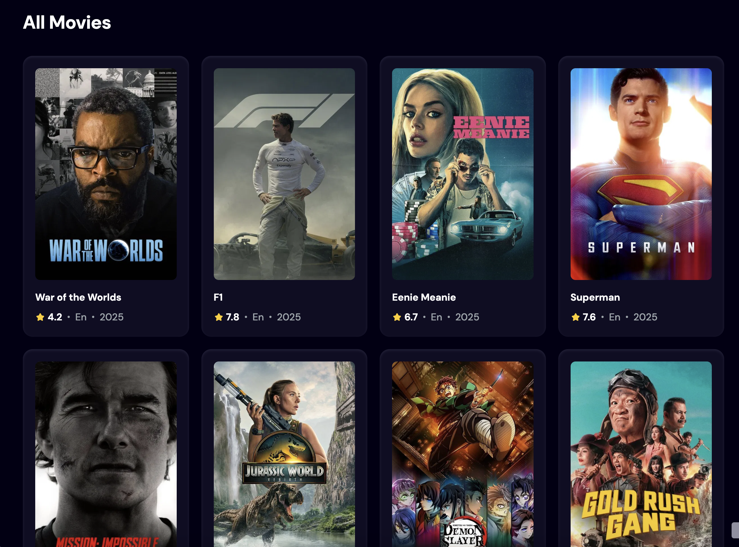 Cinema Flicks – Movie Search